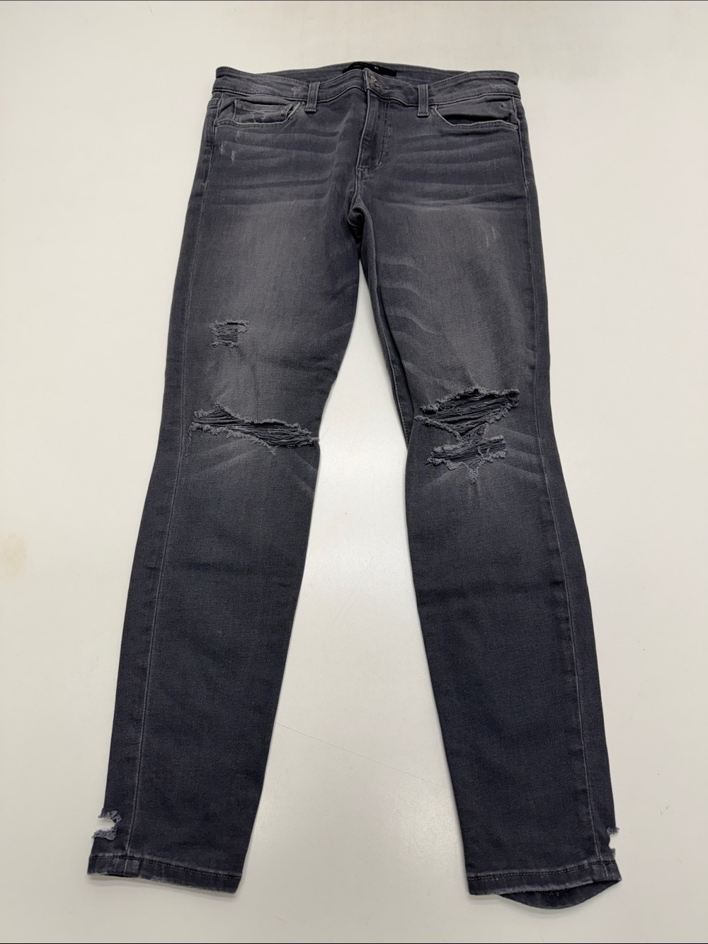 JOE’S JEANS Women’s 30 Gray Distressed Skinny Jeans
